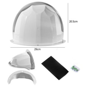 Cover Pelindung CCTV Outdoor Waterproof Atap Camera CCTV Bahan ABS
