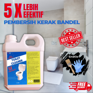 Toilet Cleaner Cairan Pembersih Kamar Mandi WC Toilet Kloset Keramik Setanless Syower Kran Pembersih Kerak Noda Membandel Kemasan 1 Liter