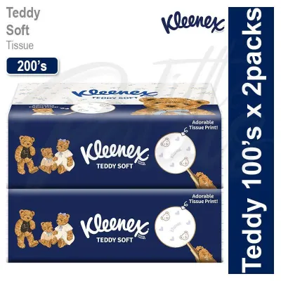 HOPPI KLEENEX Soft Baby Tissue Wipes Tisu Muka Bayi