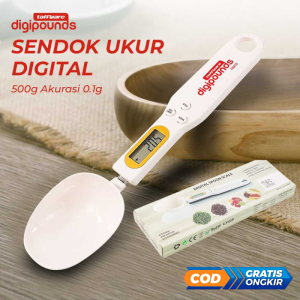 Taffware Digipounds Sendok Ukur Digital Dapur 500g Akurasi 0.1g - HM10