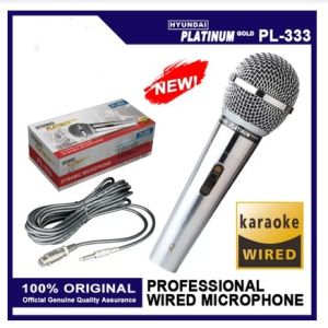 Platinum PL-333 Professional Vocal Dynamic Wired Microphone