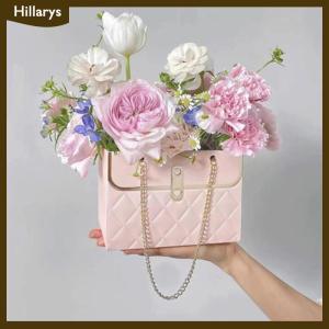 [Hillarys] Portable Flower Box Rose Packaging Box Wrapping Paper Bag Gift Box Party Gifts