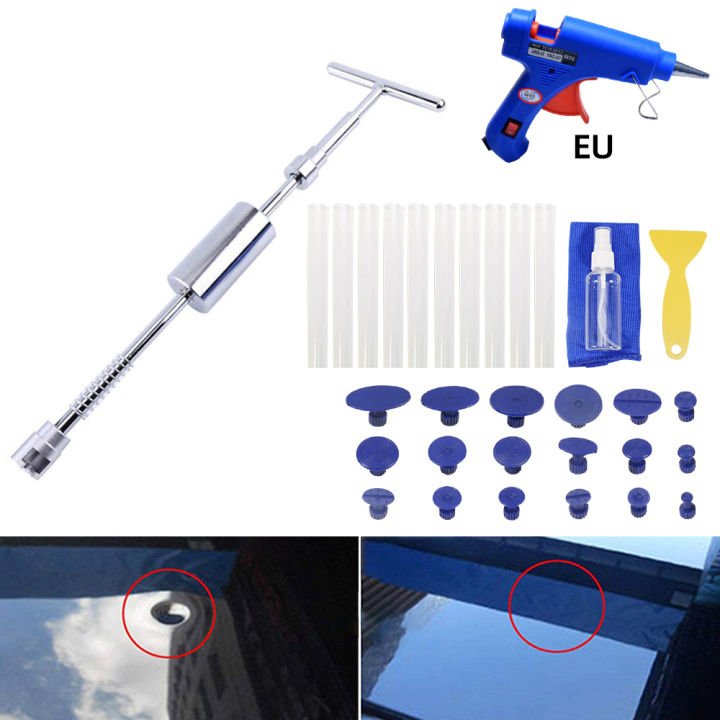 Universal Car Dent Puller Paintless Metal Dent Repair Tool Auto Repair Sheet Metal Kit Car Body