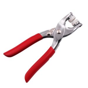 Kìm bấm khuy cúc 5 vành cho cúc bấm quần áo kèm 200 chi tiết cúc áo thép không gỉ