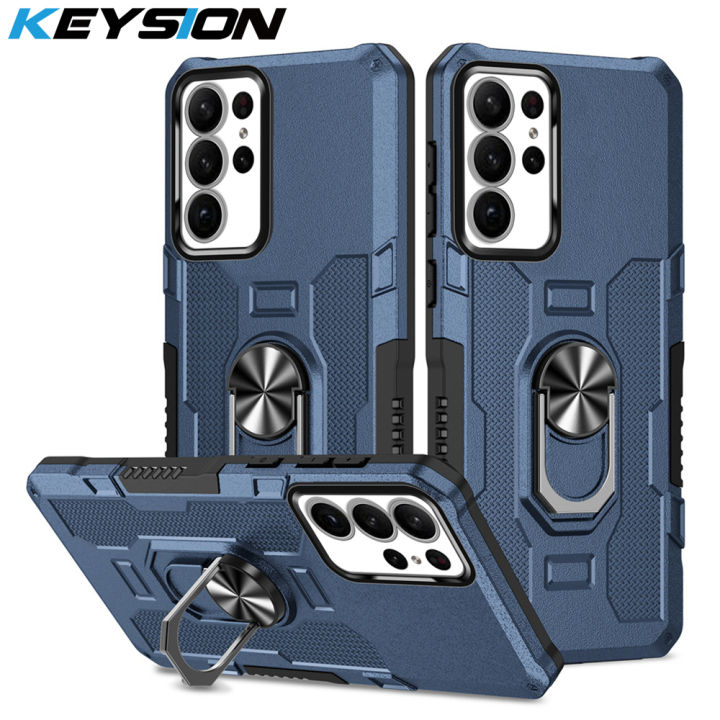 Keysion Shockproof Armor Case For Samsung S23 Ultra 5g S23 S22 Plus