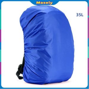 Masely 35L Outdoor Backpack Rain Cover Waterproof Adjustable Camping/Travel Dustproof Luggage Protector