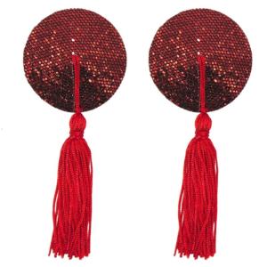 Reusable Nipple CoversPasties Nipple Stickers Sequins Tassels Sticky Breast PetalsNipple Covers for Women Girls Gifts