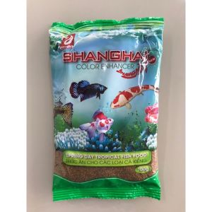 Cám cá Shanghai cám cá koi cám cá cảnh gói 500g/100g