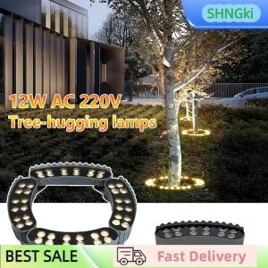 SHNGki Tree Hugging Lamp LED Outdoor Night Landscape Engineering Decorative Lighting Garden Park Courtyard Landscape Tree Spotlight