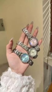 Đồng Hồ Nữ Đá Mắt Mèo OPAL Tif Watches Cao Cấp Phong Cách Thanh Lịch Sang Trọng Thời Trang