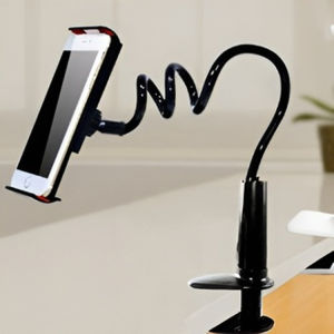 ✨Hot Sale✨Bed Lazy Holder Overhead Cell Phone Tablet Holder Bedside Holder Cell PhoneRotary Base Phone Stand For Bed Flexible Gooseneck Holder Overhead View Mount Desktop Bedside Lazy Bracket Adjustable Angle