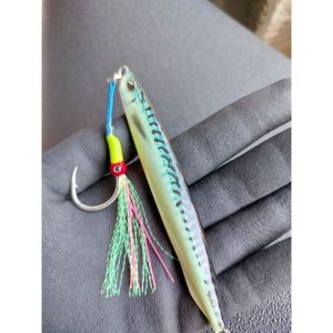 Metal Jig Decal Macarel 30406080100150 gram Duo SSZ Full Gid Metal Jig Full Gid + assist hook