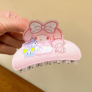 Jepit Rambut Korea Karakter Sanrio Hair Claw Hair Clip Kartun Lucu Aksesoris Hiasan Rambut
