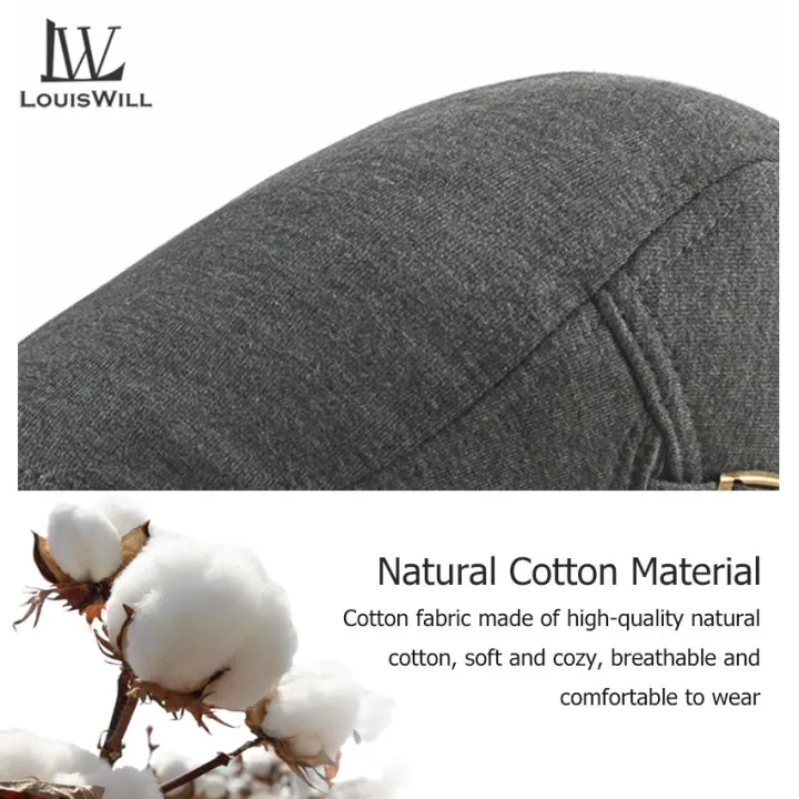 LouisWill%20lelaki%20style%20Cotton%20Knitted%20Autumn%20and%20Winter%20Outdoor%20Sunscreen%20Peaked%20Fashion%20Retro%20British%20Style%20Golf%20Flat%20Caps%20Casual%20Hats%20Berets%20Men%20beret%20hat%20for%20men%20topi%20golf%20-%20Image%208