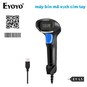 máy quét mã vạch eyoyo máy bắn mã vạch cầm tay Đầu đọc mã vạch có dây USB CCD PDF417 Data Matrix Bar Code Image Automatic Scan Tương thích với Windows xp/7/8/10 Mac OS Linux