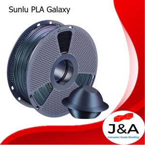 Sunlu PLA Rainbow and Silk PLA+ (PLA Plus) Rainbow Filament 1.75mm for 3D Printing (1kg per spool)