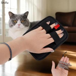 [ShiFu] Static Pet Hair Removal Gloves Reusable Electrostatic Cat Dog Hair Remover Grooming Gloves Brush Tool For Couch Carpet Car Seat