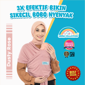 Gendongan Bayi Dusty Rose