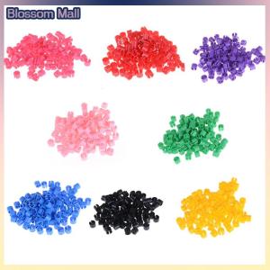 [Blossom] 100 Snap On Hanger Size Markers Garment Sizers Donuts Bagels Cubes Sizer