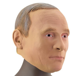 Latex Realistic Old Man Mask Human Male Head Halloween Carnival Mask Costume Dress Russian President Vladimir Putin2026