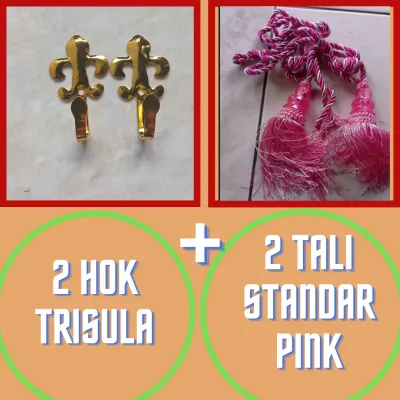 Set Sepasang Hok TRISULA dan Sepasang Tali Gorden