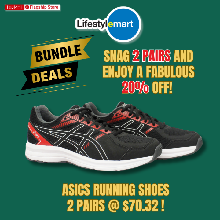 Asics running shoes clearance sale hotsell