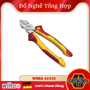Kìm Cắt Mũi Thon 160mm Cách Điện 1000 Volt WIHA 43335 [Chính hãng Đức/ Made In Germany]