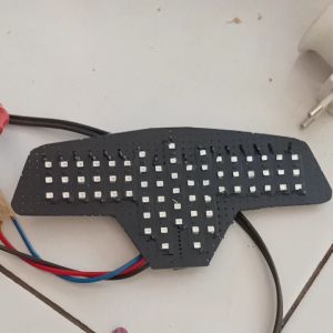 Stoplamp Custom Running 10 Mode Part 2 Motif Batman Vario LED New