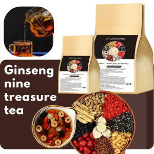 Ginseng and Nine Treasures tea Mens Kidney Tea Health Tea Bag Nutritional Tea Chinese Herbal Tea Health Energy tea