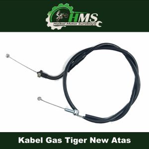 Kabel Gas Tiger New Atas - Cable Cabel Tali Seling Kawat Iner Throtlle Gas Honda Tiger Revo Tirev Bagian Atas