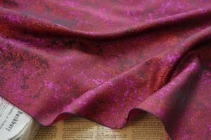 Purple Color Woven Fabric Jacquard Fabric Womens Dress Dress Bag DIY Sewing Fabric TJ22189