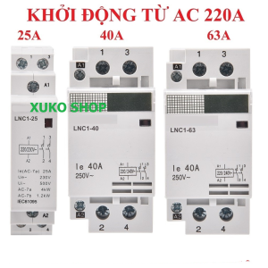 Contactor khởi động từ DAYASU 25A40A63A /220V