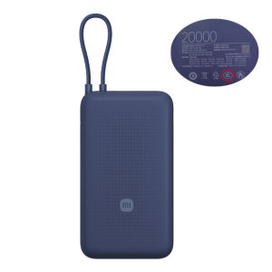【CCC Certification】Xiaomi 33W Power Bank 20000mAh (Integrated Cable) Build-in Cable | USB-C Two way Fast Charge