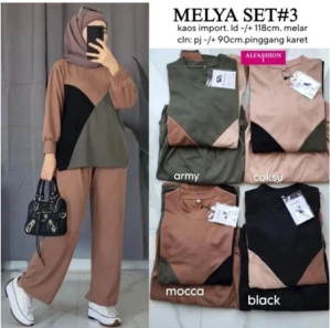 Melya Set XL LD 120cm Jumbo Oneset Baby Terry