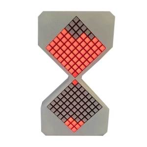 Electronic Gravity - Sensing Hourglass For Kids & Students - Mini Home Timer With Glowing & Stress - Relief Features