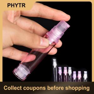 【PHYTR】 1pc 5 10 15ml Empty Airless Pump Bottles Cosmetic Lotion Container Travel Use