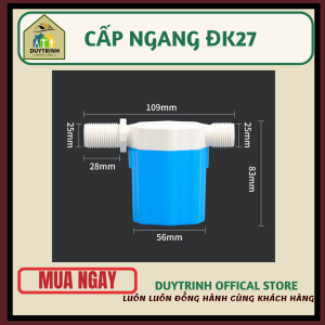Phao Cơ Thông Minh thế hệ mới tự ngắt khi đầy bồn ren nhựa ống đk 21 đk27