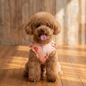 PETPARADIS Breathable Puppy Flower Skirt Soft Thin Pet Skirt Clothes Dog Summer Vest Tulip Design Dog Cooling Vest Summer