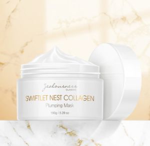 🇹🇼 Jealousness 婕洛妮絲 *Leave-On or Wash Off* Swiftlet Nest Collagen Plumping Mask 150g / 30g Alcohol Free 燕窩胜肽膠原彈力面膜