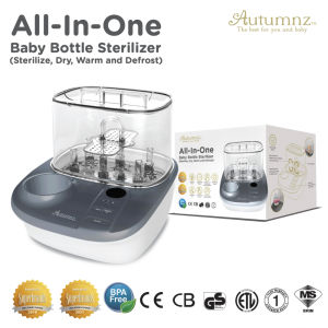Autumnz All in One Baby Bottle Sterilizer (Steriliser Dry Warm and Defrost) Sterilizer | Bottle Warmer