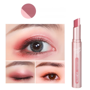 Caryl dualcolor eyeshadow lazy stick pearlescent glitter gradient