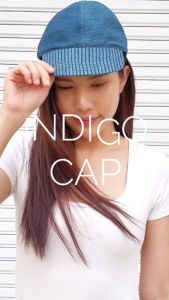 หมวกแก๊ปผ้าทอมือ สีธรรมชาติ