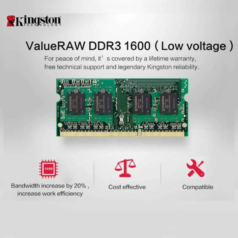 Local delivery】Kingston 4GB 8GB DDR3 RAM 1333MHZ 1600MHZ DDR3L