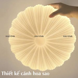 Đèn ốp trần đèn ốp trần trang trí nhà cửa 3 chế độ sáng HAPOVA 9780