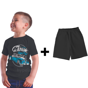 Baju Kaos Setelan Distro Anak Laki Laki Mobil Keren Import 1 - 10 Tahun Kekinian - Hypelane Kids