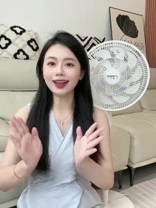 Premium 2IN1 Smart Adjustable Standing Floor Fan/Air Circulation Fan/ 15 Bionic Blades Double-Layer