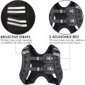 Weight Vest 6 10 16 20Lbs Weight Vest for Men Women, Body Weight Vests Adjustable for Running, Training. 