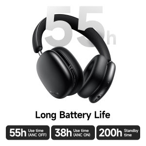 HOCO W63 ANC Tai nghe khử tiếng ồn chủ động Bluetooth Điều khiển ứng dụng Tai nghe nhạc Hifi thể thao Không khí có micrô qua tai2026