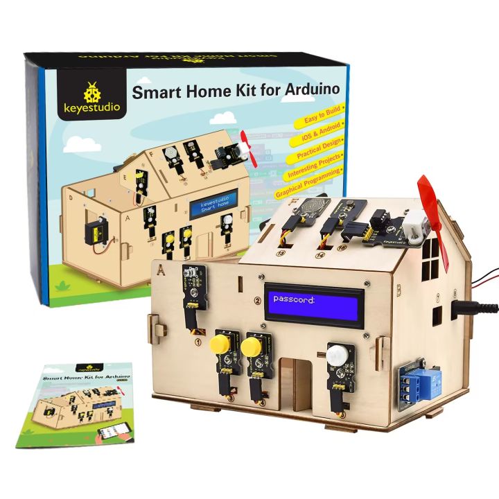 High-quality Keyestudio Smart Home IOT Kit With PLUS Board+15 Projects ...