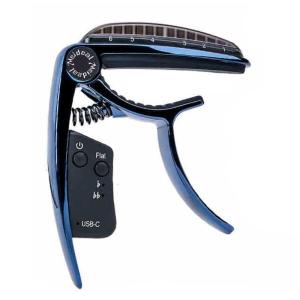 คาโป้ของอูคู่เลเล่ที่มีการกระทำสปริงแข็งแรงปกป้องคอกีตาร์มือใหม่อุปกรณ์เสริมพื้นผิวอัลลอยด์สำหรับกีตาร์ประเภทต่างๆ